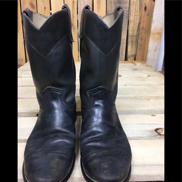 Vintage Roy Cooper men’s Western Boots Size 9 1/2D - Picture 3 of 8